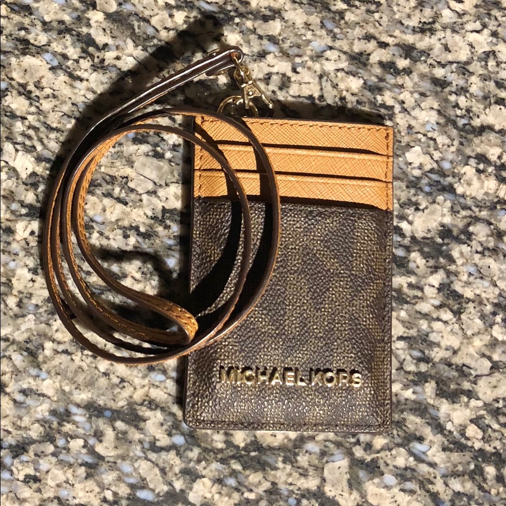 Michael Kors ID/Card Holder Lanyard